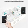 N193 Self-Powered Wireless Doorbell - 433MHz - Black