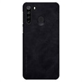 Nillkin Qin Series Samsung Galaxy A21 Flip Case - Black