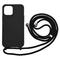 Necklace Series iPhone 12 Mini TPU Case - Black