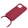 Necklace Series iPhone 12/12 Pro TPU Case - Red
