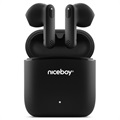 Niceboy Hive Beans True Wireless Headphones - Black
