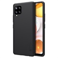 Nilkin Super Frosted Shield Samsung Galaxy A42 5G Cover - Black