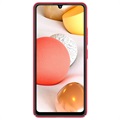 Nilkin Super Frosted Shield Samsung Galaxy A42 5G Cover - Red
