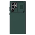 Nillkin CamShield Silky Samsung Galaxy S22 Ultra 5G Hybrid Case - Green