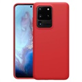 Nillkin Flex Pure Samsung Galaxy S20 Ultra Liquid Silicone Case - Red