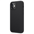 Nillkin Flex Pure iPhone 12 mini Liquid Silicone Case - Black