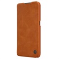 Nillkin Qin OnePlus Nord N100 Flip Case with Card Slot - Brown