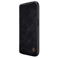 Nillkin Qin Pro iPhone 15 Pro Flip Case - Black