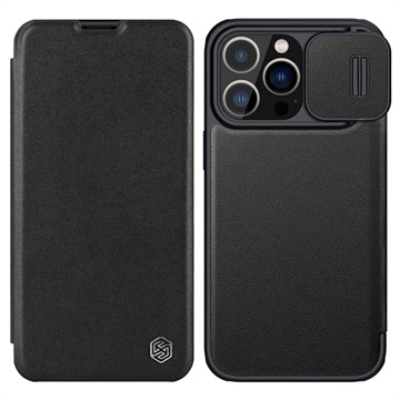 Nillkin Qin Pro Series iPhone 14 Pro Flip Case - Black