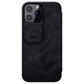 Nillkin Qin Pro Series iPhone 13 Pro Flip Case - Black