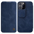 Nillkin Qin Pro Series iPhone 13 Pro Flip Case - Blue