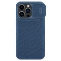 Nillkin Qin Pro Series iPhone 14 Pro Flip Case - Blue