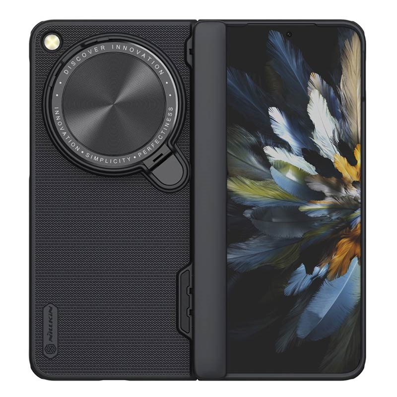 Custodia In Pelle Per OnePlus Open/Oppo Find N3, Sottile Con Telaio TPU E Pellicola Vetro Inclusa