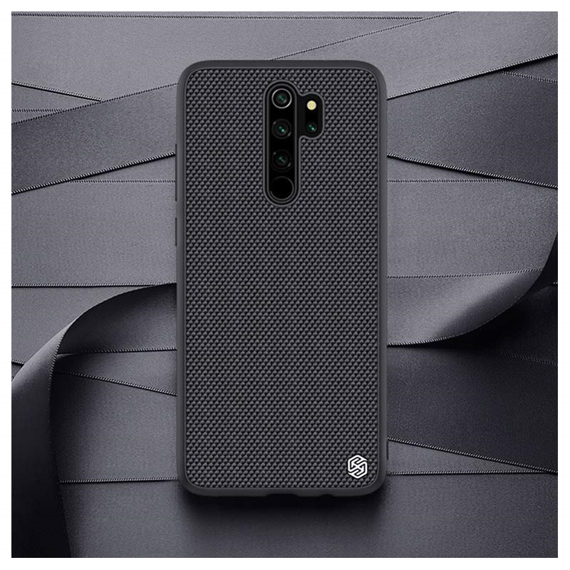 Nillkin Textured Xiaomi Redmi Note 8 Pro Hybrid Case - Black