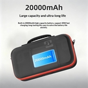 Nintendo Switch 2 Power Bank Carrying Case - 20000mAh/30W - Black