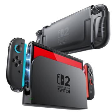 Nintendo Switch 2 Supcase Crystal Case - Frost Black