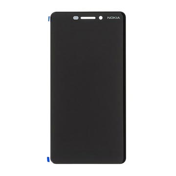 Nokia 6.1 LCD Display - Black
