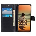 Nokia C21 Plus Wallet Case with Magnetic Closure - Black