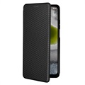 Nokia X10/X20 Flip Case - Carbon Fiber - Black