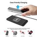 Non-Slip Silicone Wireless Car Charger 15W - USB-A - Black
