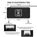 Non-Slip Silicone Wireless Car Charger 15W - USB-A - Black