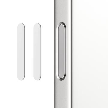 Northjo Camera Control Button Tempered Glass Protector for iPhone 16 Pro/16 Pro Max/16/16 Plus - 2 Pcs. - White