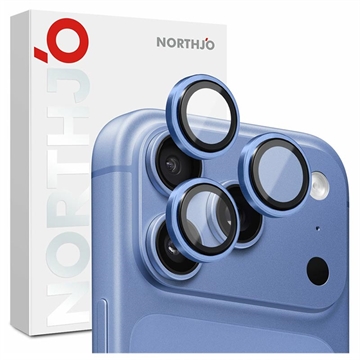 iPhone 18 Pro/18 Pro Max Northjo Camera Lens Protector Set - Blue