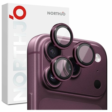 iPhone 18 Pro/18 Pro Max Northjo Camera Lens Protector Set - Purple