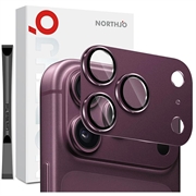 iPhone 18 Pro Northjo Full Protection Matte Metal and Tempered Glass Camera Lens Protector