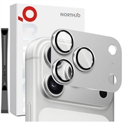 iPhone 18 Pro Northjo Full Protection Matte Metal and Tempered Glass Camera Lens Protector