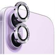iPhone 17 Northjo Rhinestone Camera Lens Protector Set - Purple