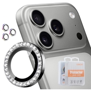 iPhone 18 Pro/18 Pro Max Northjo Rhinestone Camera Lens Protector Set