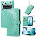 Nothing Phone (3a) Mandala Series Wallet Case - Green