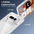 Nothing Phone (4a) TPU Case w/ 2x Tempered Glass Screen Protector - Clear