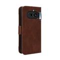 Nothing Phone (4a) Cardholder Wallet Case - Brown