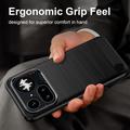 Nothing Phone (4a) Pro Brushed TPU Case - Carbon Fiber