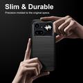 Nothing Phone (4a) Pro Brushed TPU Case - Carbon Fiber