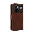 Nothing Phone (4a) Pro Cardholder Wallet Case - Brown