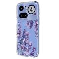 Nothing Phone (4a) Pro Floral Pattern TPU Case - Wisteria