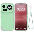 Nothing Phone (4a) Pro Liquid Silicone Case with Hand Strap - Green
