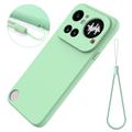 Nothing Phone (4a) Pro Liquid Silicone Case with Hand Strap - Green