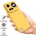 Nothing Phone (4a) Pro Liquid Silicone Case with Hand Strap - Yellow