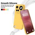 Nothing Phone (4a) Pro Liquid Silicone Case with Hand Strap - Yellow