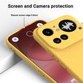 Nothing Phone (4a) Pro Liquid Silicone Case with Hand Strap - Yellow