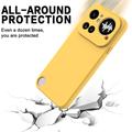 Nothing Phone (4a) Pro Liquid Silicone Case with Hand Strap - Yellow