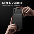 Nothing Phone (4b) Brushed TPU Case - Carbon Fiber