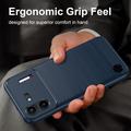 Nothing Phone (4b) Brushed TPU Case - Carbon Fiber - Blue