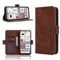 Nothing Phone (4b) Cardholder Wallet Case - Brown