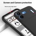 Nothing Phone (4b) Liquid Silicone Case with Hand Strap - Black
