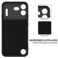 Nothing Phone (4b) Liquid Silicone Case with Hand Strap - Black